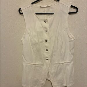 Altar’d State White Vest Top